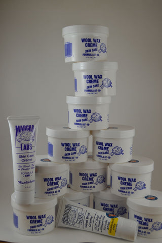 12 Nine ounce jars and 2 squeeze tubes Wool Wax Creme