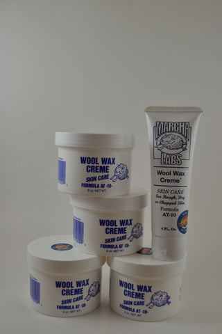 4 Nine ounce jars & 1 squeeze tube Wool Wax Creme
